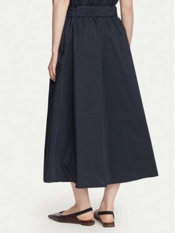 Weekend Max Mara Spódnica midi Alpaca 2625106041 Granatowy Regular Fit