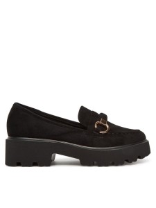 DeeZee Loafersy LE601-4 Czarny