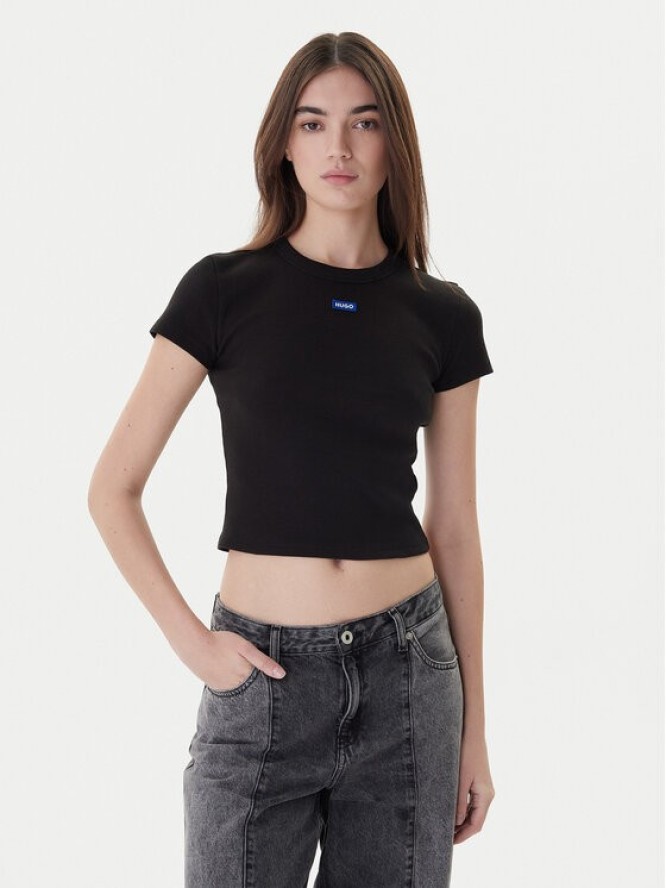 Hugo T-Shirt Baby 50510749 Czarny Slim Fit