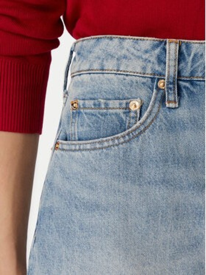 Tommy Hilfiger Spódnica jeansowa WW0WW50007 Niebieski Regular Fit