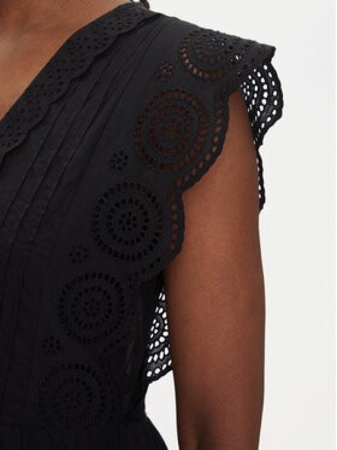 JDY Sukienka letnia Sara 15350748 Czarny Regular Fit