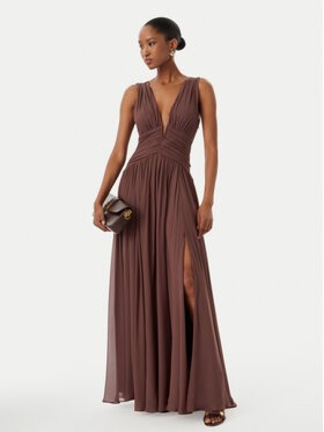 Marciano Guess Sukienka wieczorowa G6GK14 W2374 Brązowy Regular Fit