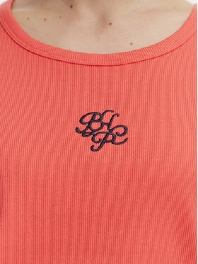 Beverly Hills Polo Club Top P-SS26W-TK550000 Koralowy Regular Fit