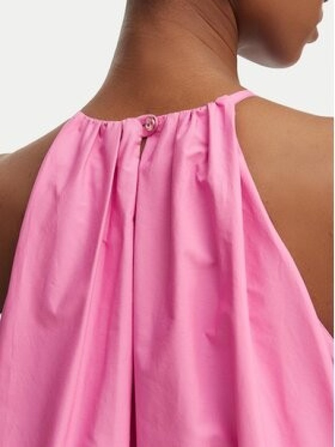 Rinascimento Sukienka koktajlowa CFC0124139003 Różowy Regular Fit