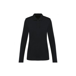 Damska koszulka polo z długim rękawem z suprimy Kariban Premium