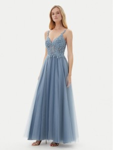 Hey Kyla Sukienka wieczorowa 5AJ004HK Niebieski Regular Fit