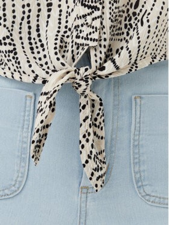 Vero Moda Koszula Menny 10303694 Beżowy Relaxed Fit