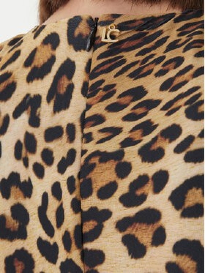 LOLA CASADEMUNT Sukienka codzienna LS2616152 Brązowy Regular Fit