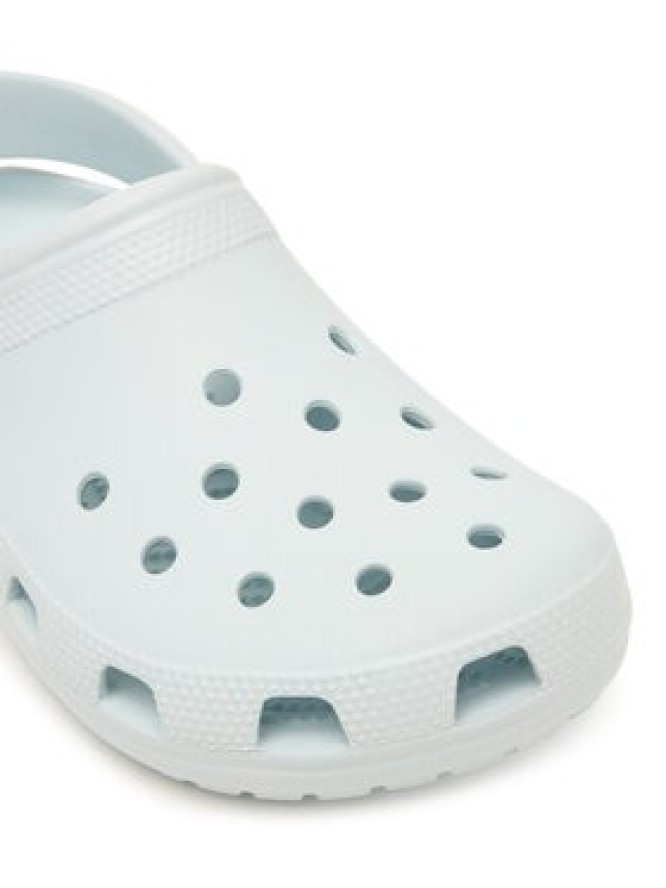 Crocs Klapki Classic Enamel Buckle Clog 213347 Niebieski jasny
