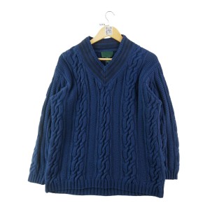 Second life - Lauren Ralph Lauren damski sweter z warkoczowym splotem - Jak nowy
