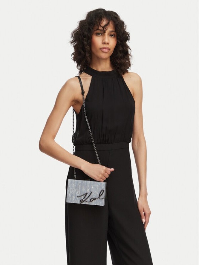 KARL LAGERFELD Torebka A1W30124 Szary jasny