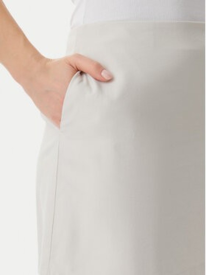 Calvin Klein Jeans Spódnica mini J20J225328 Écru Regular Fit