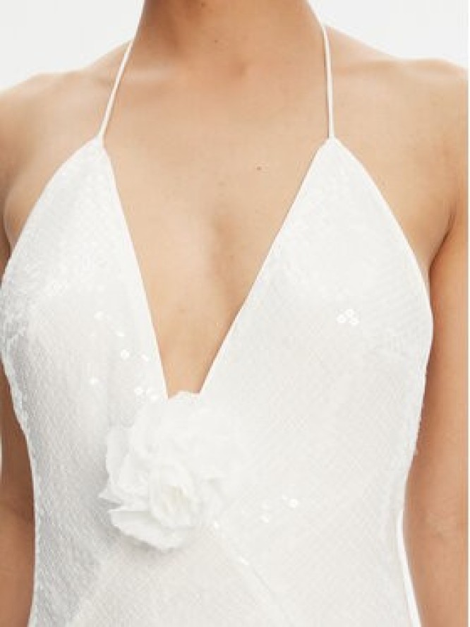 Bardot Sukienka wieczorowa Aradia 59278DB5 Biały Regular Fit