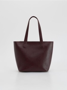 Torebka shopper - mahoniowy