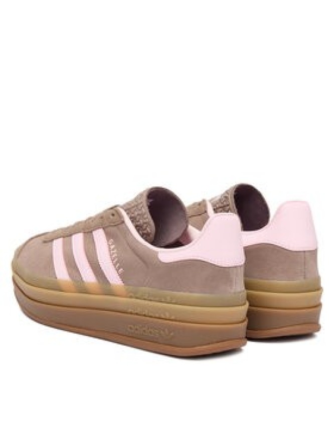 adidas Sneakersy Gazelle Bold JQ6436 Brązowy