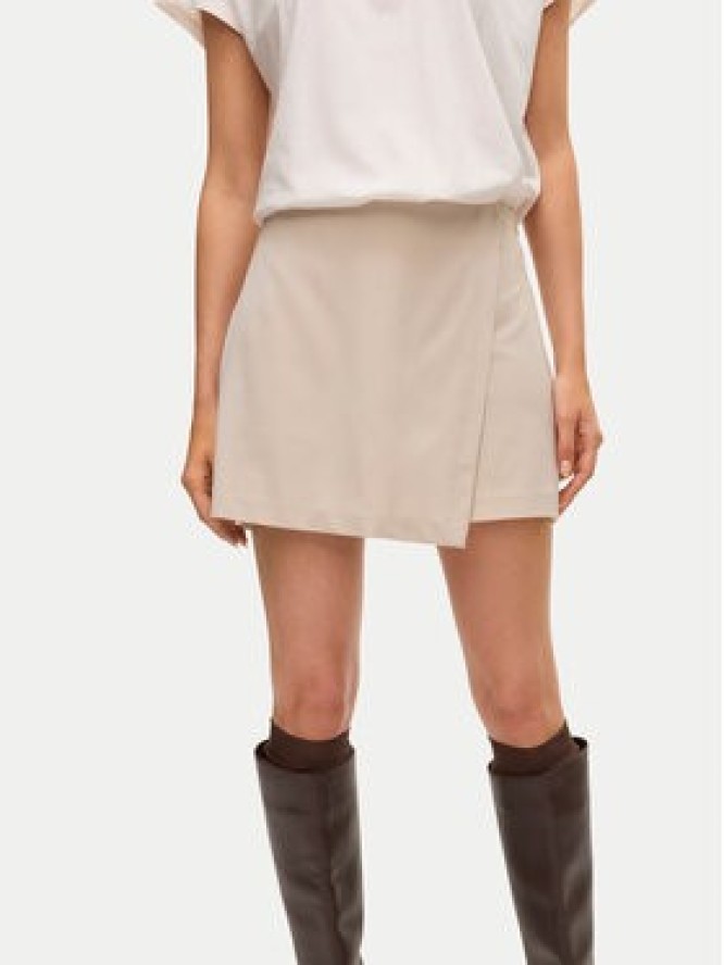 Vero Moda Spódnico-szorty Melina 10332054 Beżowy Loose Fit