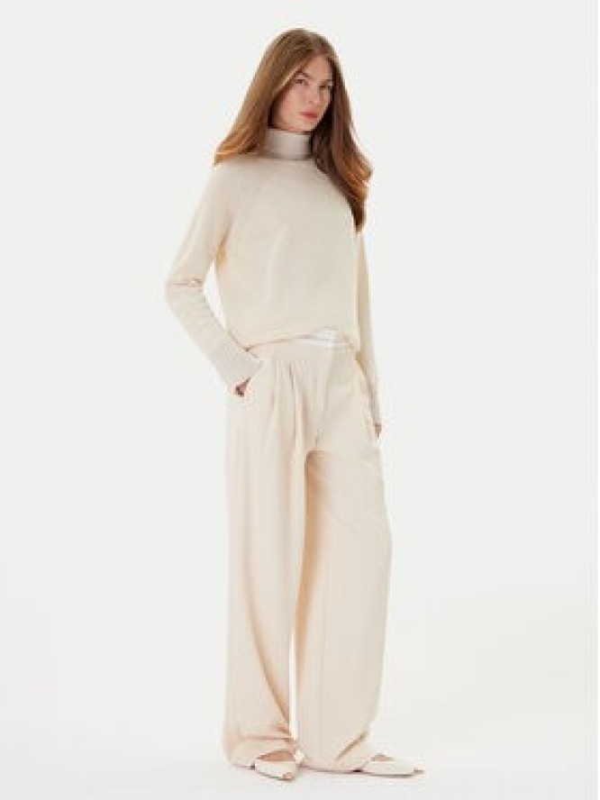 TWINSET Golf 252TP3582 Beżowy Loose Fit