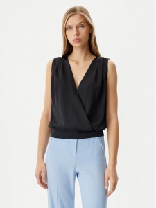 Rinascimento Bluzka CFC0122616003 Czarny Regular Fit