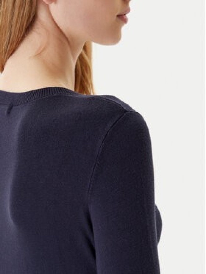 Guess Sweter W5YR23 Z2NQ2 Granatowy Regular Fit
