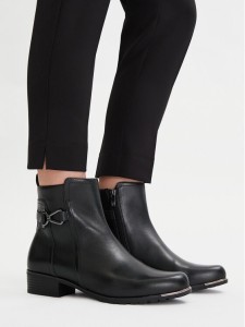 Caprice Botki 9-25403-45 Czarny