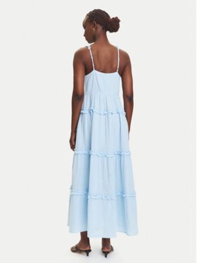 YAS Sukienka letnia Anina 26038014 Błękitny Regular Fit