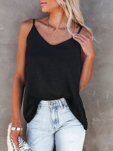 LA Angels Top w kolorze czarnym rozmiar: L