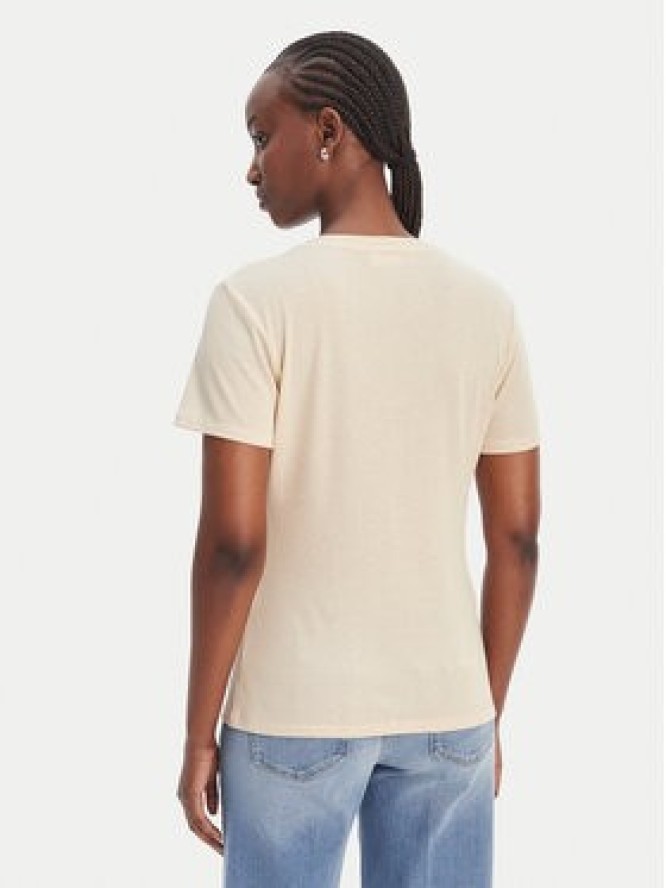 Liu Jo Sport T-Shirt TA6175 J3845 Écru Regular Fit