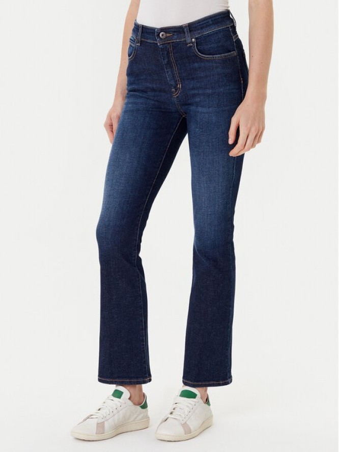 Weekend Max Mara Jeansy Rapallo 2525186021 Granatowy Straight Fit