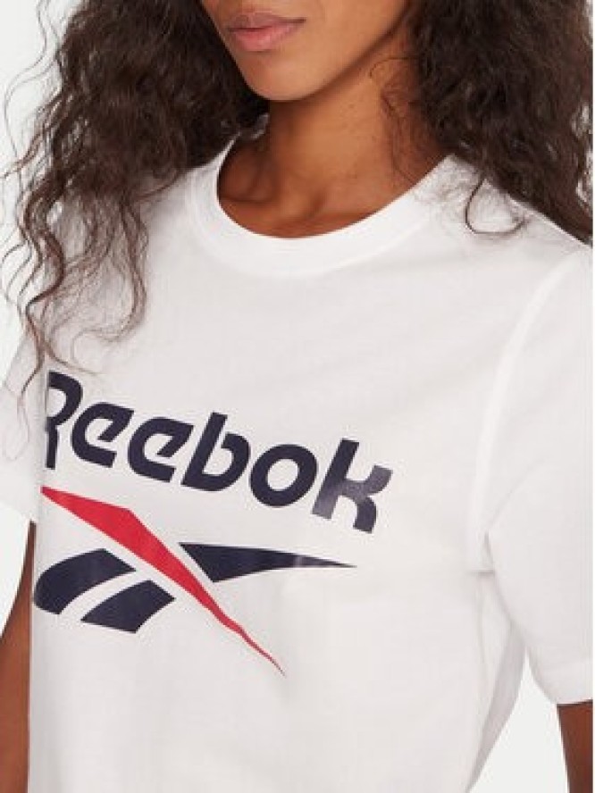 Reebok T-Shirt RK25173CCW Biały Regular Fit