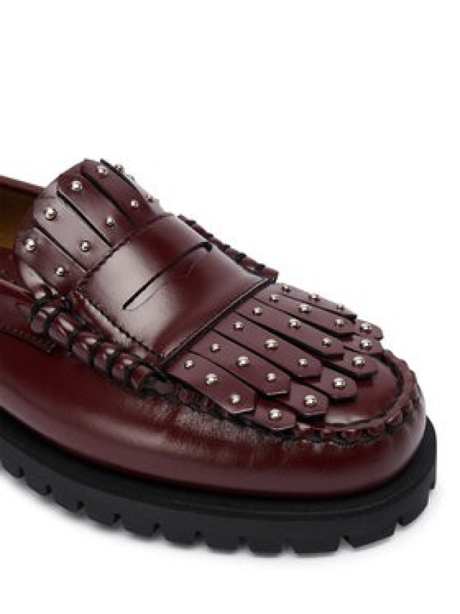 Weekend Max Mara Loafersy Weekendanlug 2525526015670 Bordowy