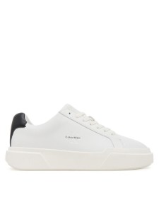 Calvin Klein Sneakersy Chunky Cupsole Laceup Lth Wn YW0YW01947 Biały