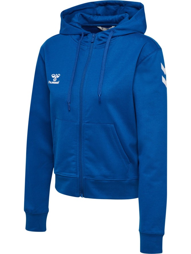 Damska bluza z kapturem zapinana na zamek Hummel Go 2.0 Chevron
