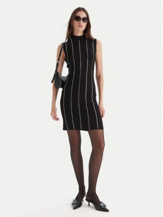 HUGO Sukienka dzianinowa Sbonny 50548258 Czarny Slim Fit