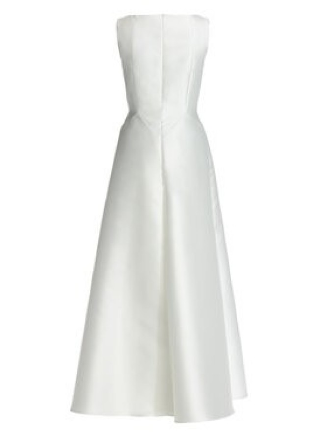 Swing Sukienka wieczorowa 5AJ16000 Biały Regular Fit