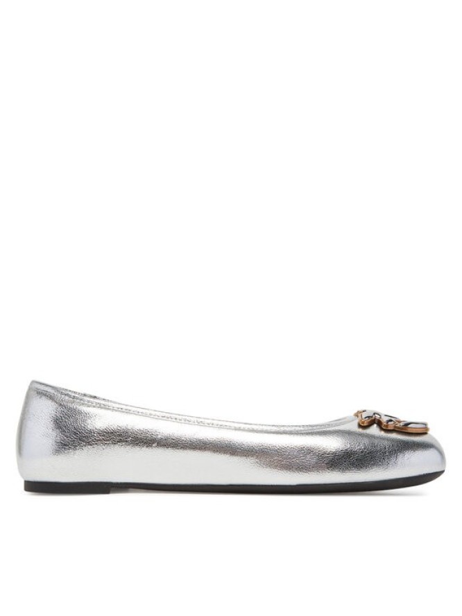 PINKO Baleriny Gioia 03 SD0295 P049 Srebrny
