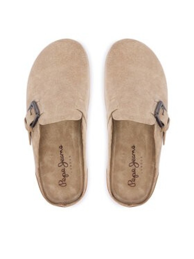 Pepe Jeans Klapki Corby Clog W PLS900001 Beżowy