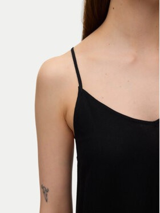 Vero Moda Sukienka letnia Emilo 10340519 Czarny Loose Fit