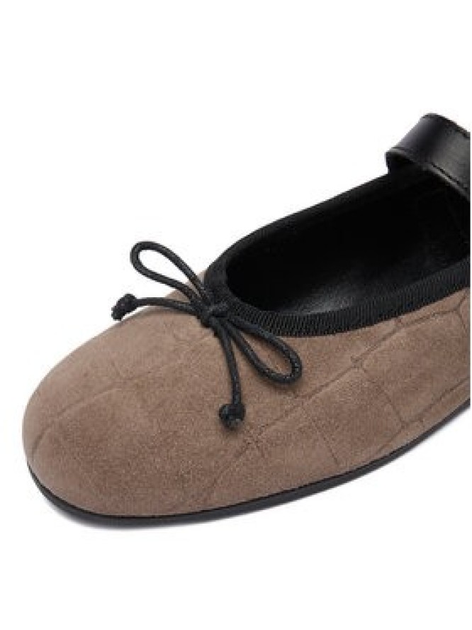 GINO ROSSI Baleriny C-24546LCP-DILETTA Szary