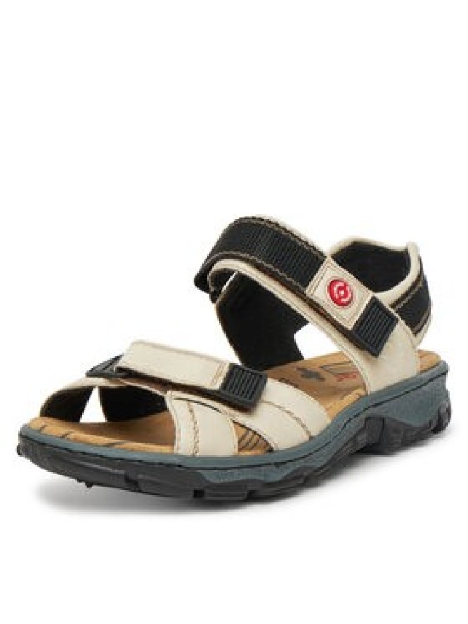 Rieker Sandały 68851-80 Beżowy