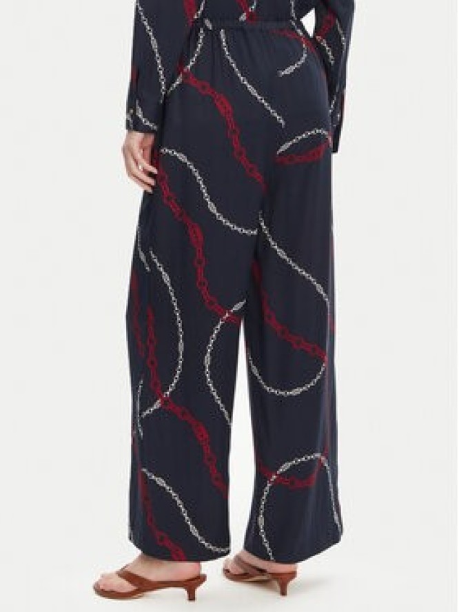 Tommy Hilfiger Spodnie materiałowe WW0WW44542 Granatowy Relaxed Fit