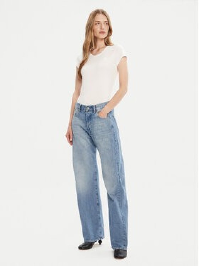 G-Star Raw Jeansy Bowey 3D D25372-E266 Niebieski Boyfriend Fit