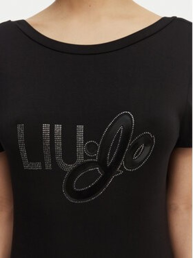 Liu Jo Sukienka codzienna VA6123 JS360 Czarny Regular Fit