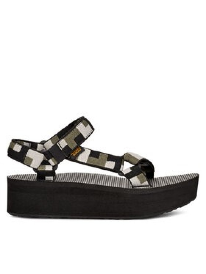 Teva Sandały Flatform Universal 1008844 Czarny