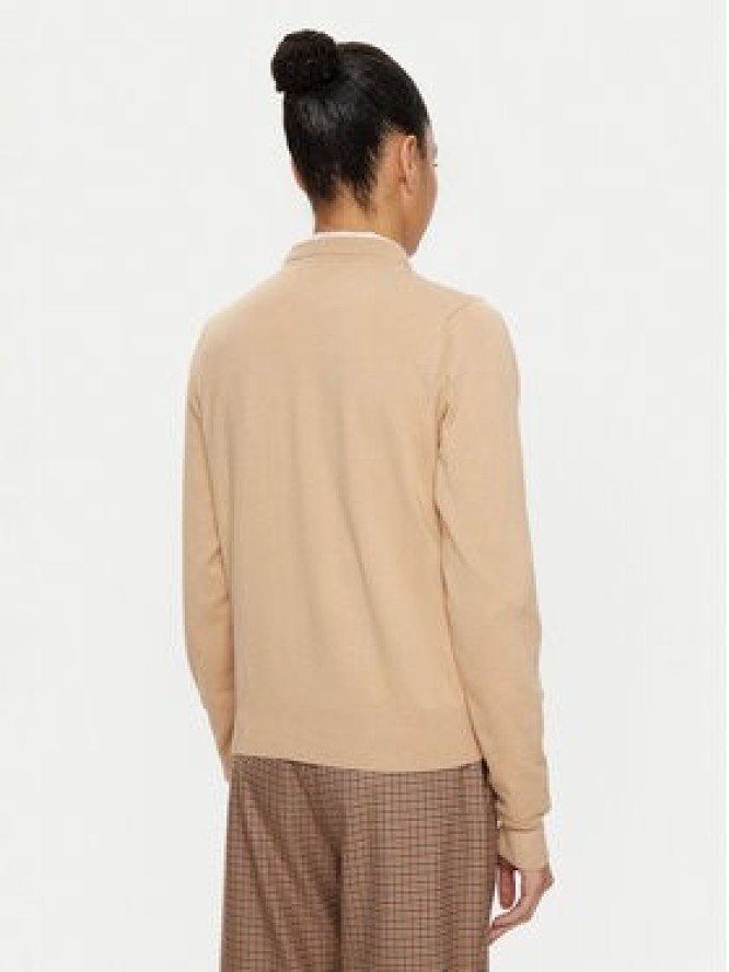 U.S. Polo Assn. Sweter WUP0394 Beżowy Regular Fit