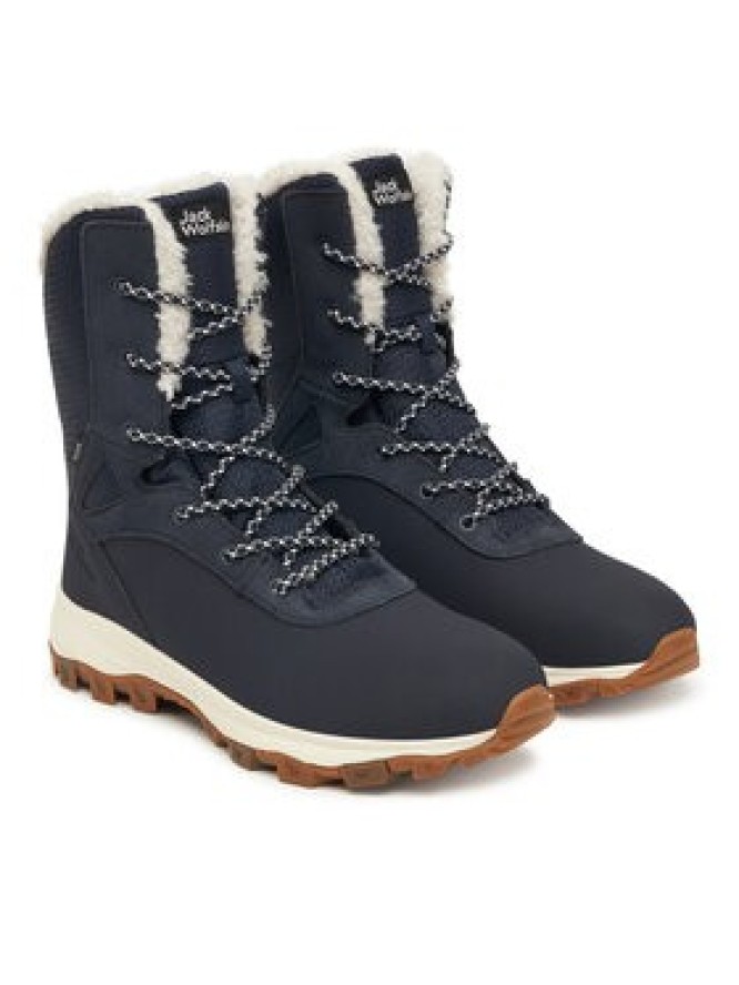 Jack Wolfskin Trekkingi Everquest Texapore Snow High 4053601 Granatowy