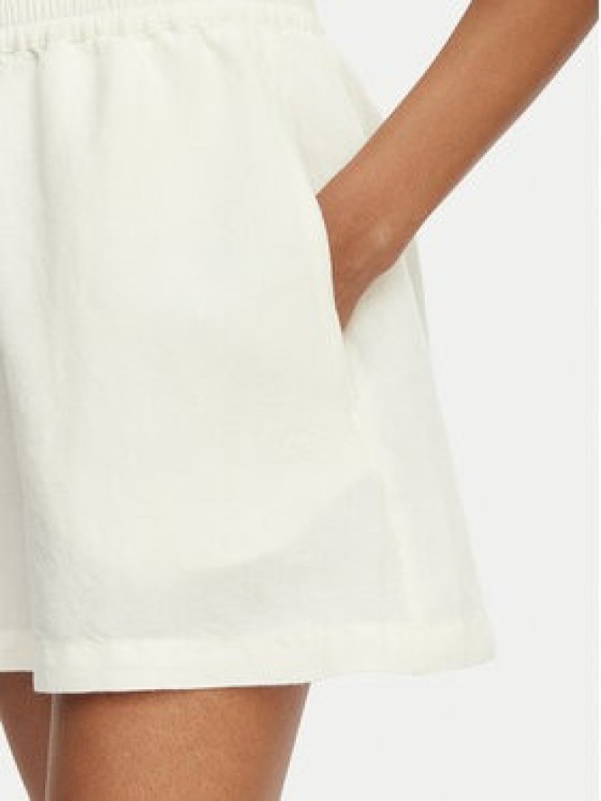 BOSS Szorty materiałowe C_Tallan 50559251 Kremowy Relaxed Fit