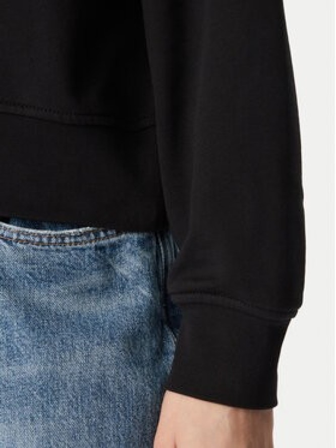 Calvin Klein Jeans Bluza Varsity LV047H806G Czarny Regular Fit