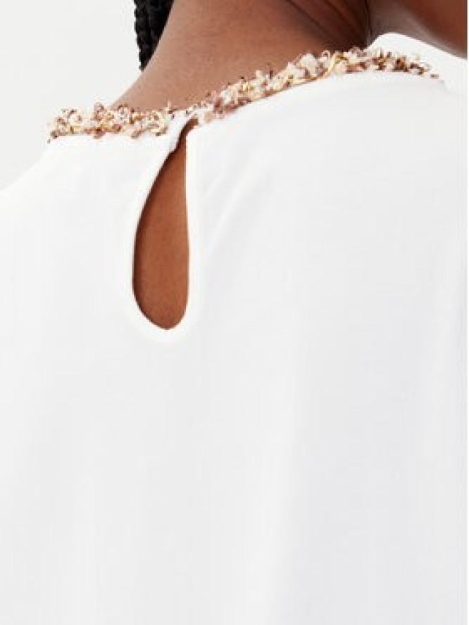 Morgan Bluzka 252-DANY Biały Regular Fit