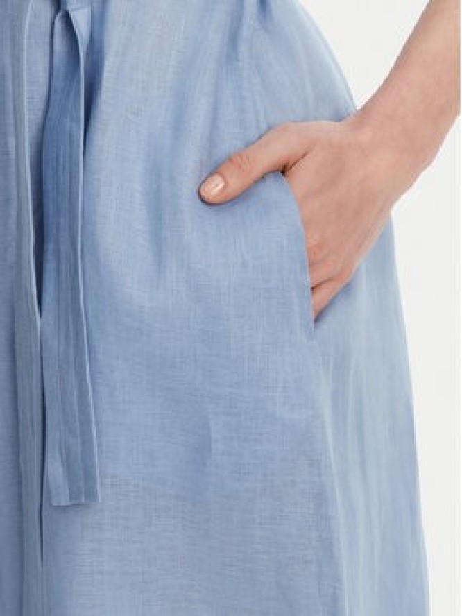 Max Mara Leisure Sukienka koszulowa Salute 2516221028 Błękitny Regular Fit