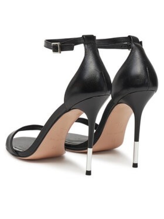 Eva Minge Sandały RHODODEN-LT934-32 Czarny